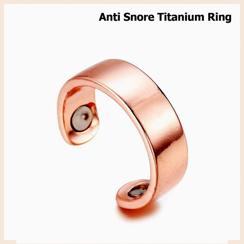 Anti Snore Titanium Ring