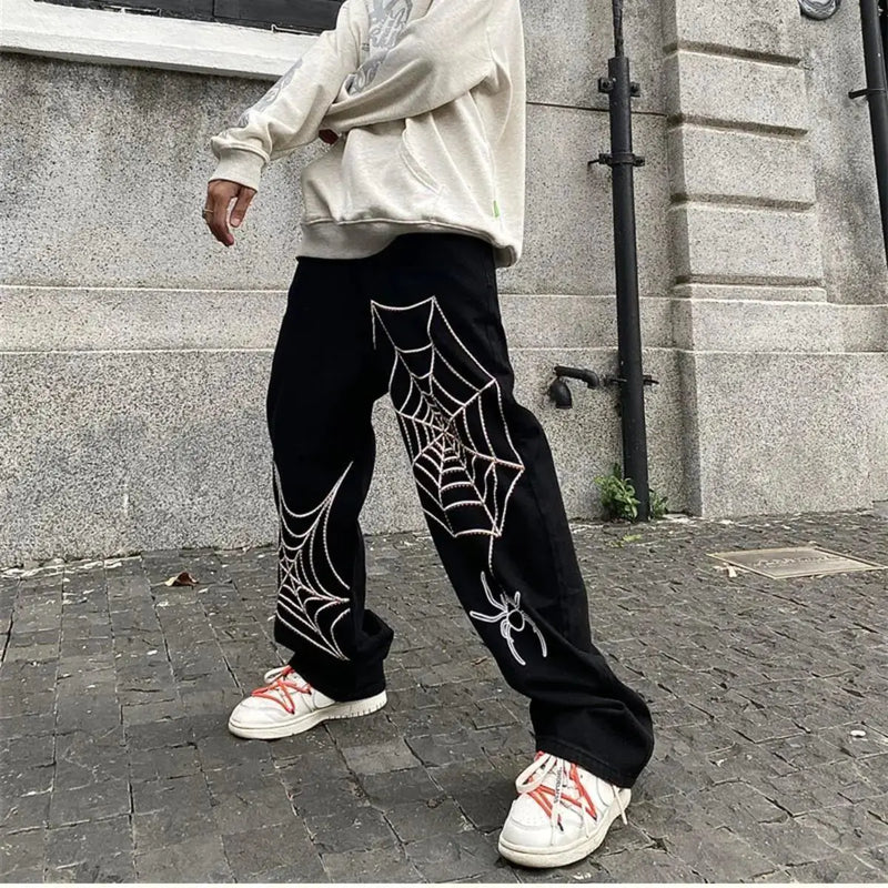 Men's Hip Hop Casual Trousers - Summer 2024 Y2K Fashion