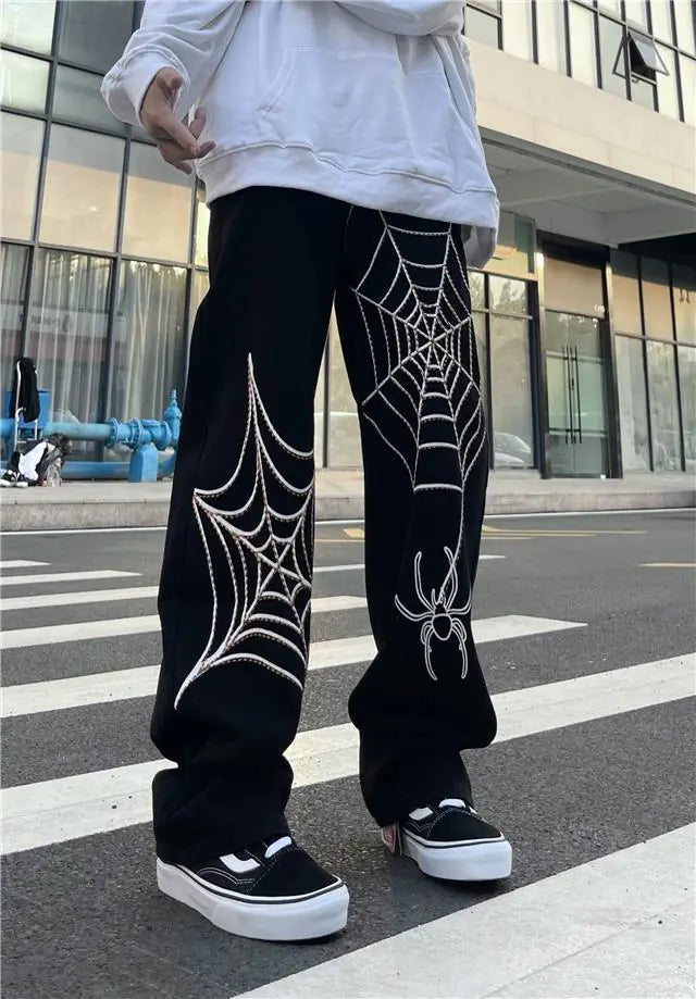 Men's Hip Hop Casual Trousers - Summer 2024 Y2K Fashion